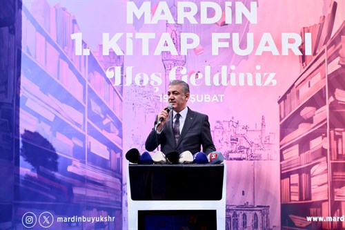 Mardin 1. Kitap Fuarı Açıldı