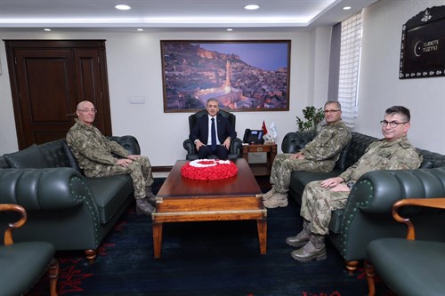 2'nci Ordu Komutanı Korgeneral Sayın Metin Tokel, Valimiz Sayın Tuncay Akkoyun'u Ziyaret Etti