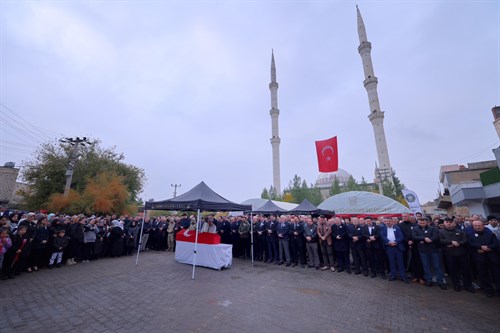 15 Temmuz Gazimiz Halil Alğan İçin Cenaze Töreni Düzenlendi